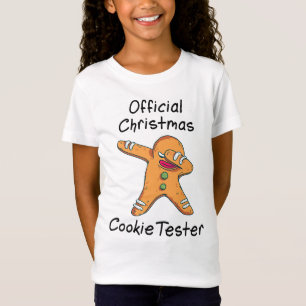 T-Shirt testeur officiel de cookies de Noël