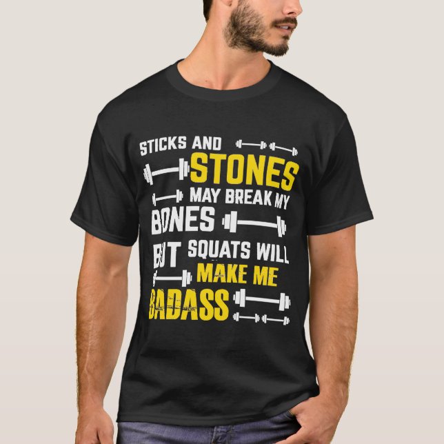 T-shirt Testostérone Bodybuilding Entraînement Poids Force (Devant)