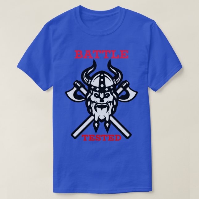 T-shirt Tests de bataille (Design devant)