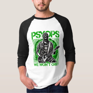 T-shirt Tête à raglan PSYOPS