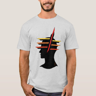 T-shirt Tête Abstraite