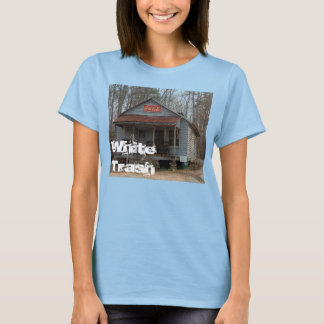 T-shirt Tête blanche à brûler à la poubelle