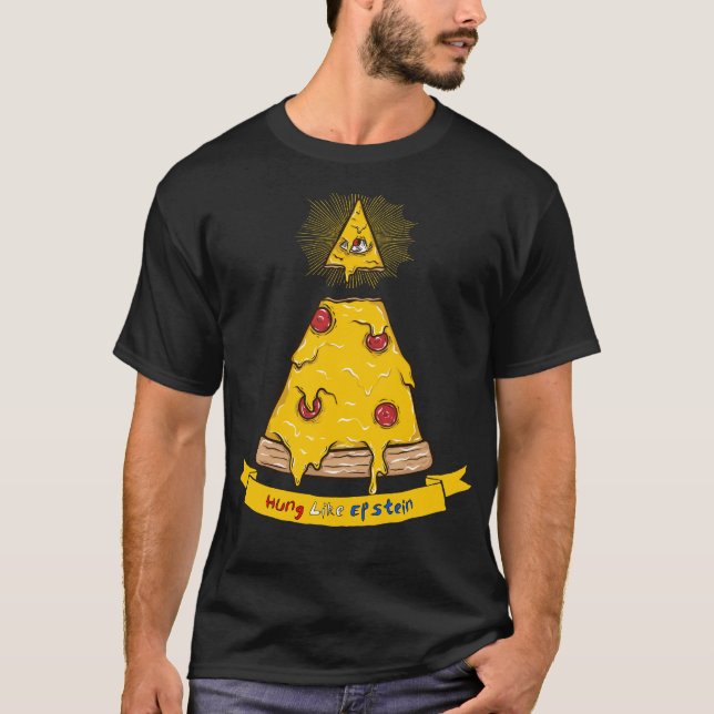 T-shirt Tête Comme Epstein Shirt ILLUMINATI Tee (Devant)