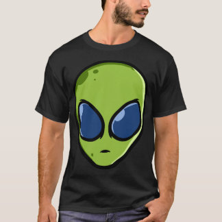 T-shirt Tête d'alien