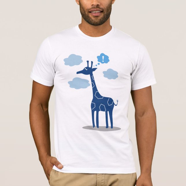 T-shirt Tête dans les nuages (Devant)