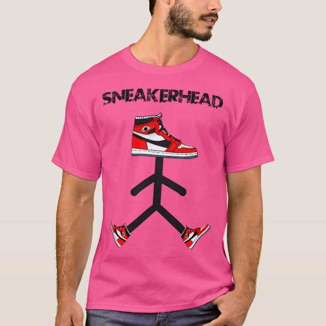 T-shirt Tête de baskets (Devant)