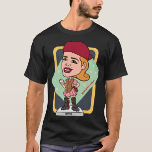 T-shirt Tête de bobineuse à cravate V3