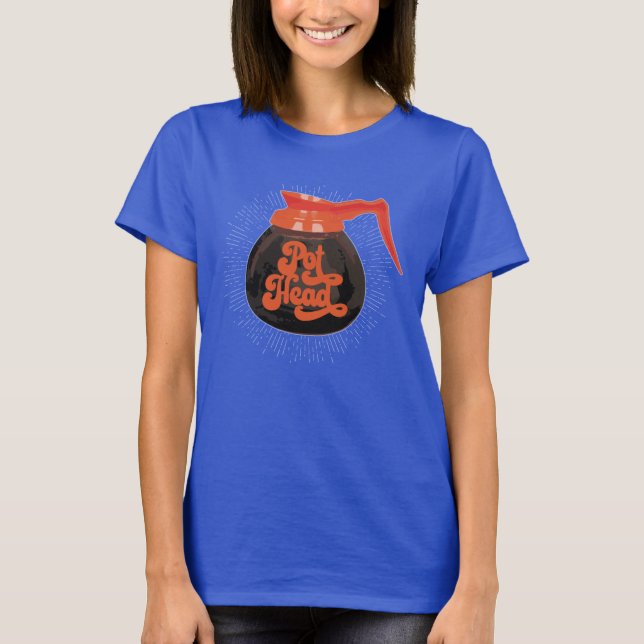 T-Shirt Tête de Cafetière (Devant)