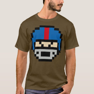T-shirt Tête de casque 8 bits Oxford