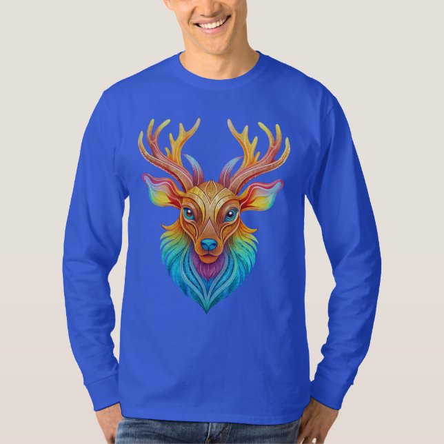 T-shirt Tête de cerf (Devant)