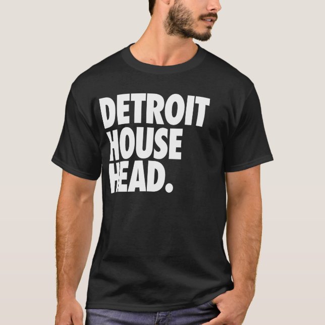 T-shirt Tête de Chambre de Detroit (Devant)