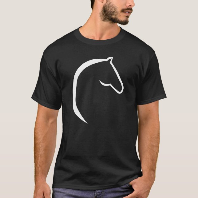 T-shirt Tête de cheval (Devant)