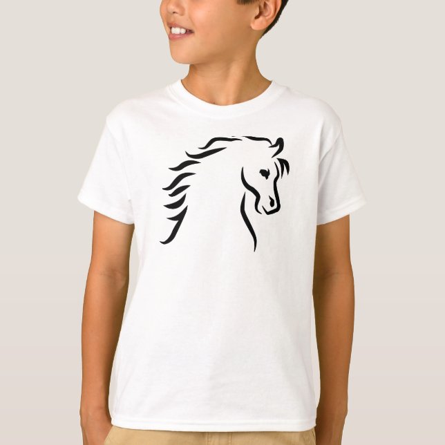 T-shirt Tête de cheval (Devant)