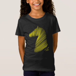 T-Shirt Tête de Cheval Abstrait – Tee-shirt d'Art en Ligne