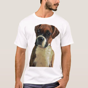 T-shirt Tête de CHIEN AMÉRICAIN BOXER