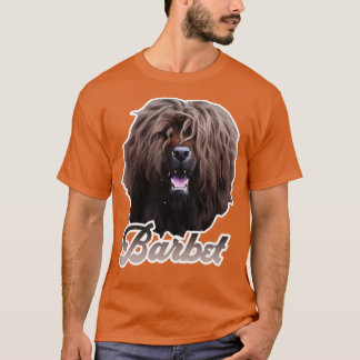 T-shirt tête de chien de barbet