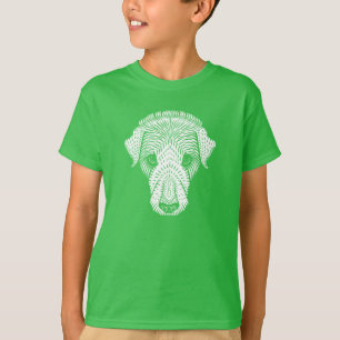 T-SHIRT TÊTE DE CHIEN POPULÉ