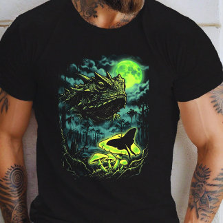 T-shirt Tête de crapaud géant marais nuit
