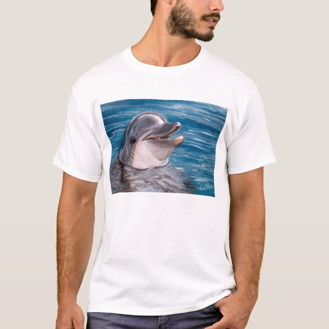 T-SHIRT TÊTE DE DAUPHIN (Devant)