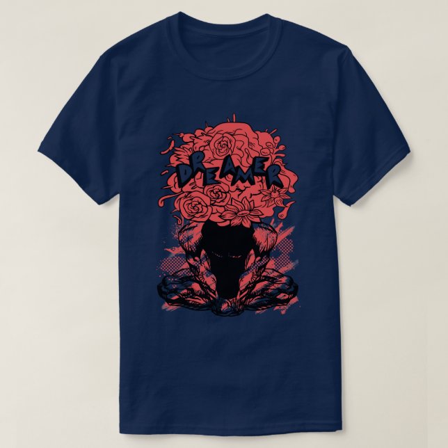 T-shirt Tête de Doodle (Design devant)