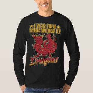 T-shirt Tête de dragon Créature de fantasy Mignonne 4