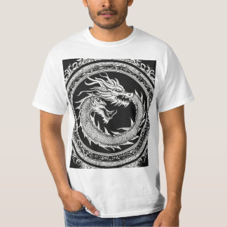 T-shirt Tête de dragon de Wild Wolf Graphic