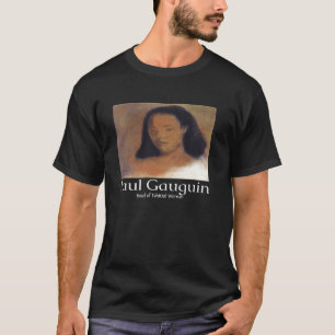 T-shirt Tête de femme tahitienne de Paul Gauguin Graphisme