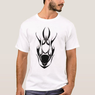 T-shirt Tête de flamme
