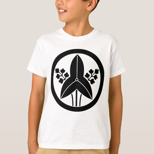 T-shirt Tête de flèche debout dans un cercle (Devant)