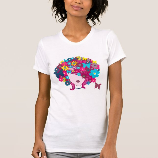 T-shirt Tête de fleur (Devant)