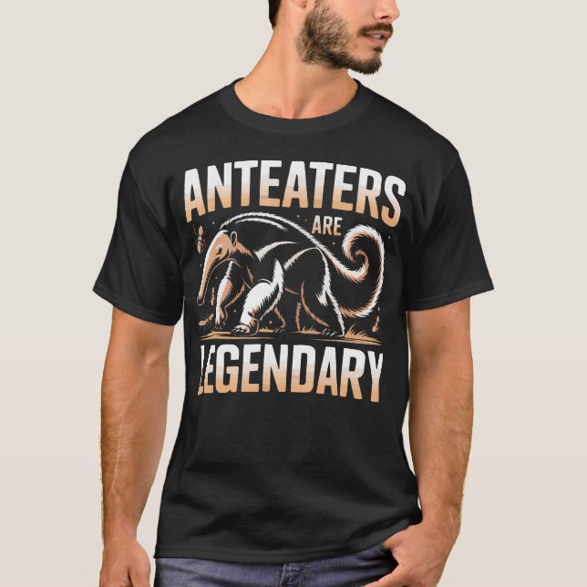 T-shirt Tête de Fourmilier Géant Faune Animal (Devant)