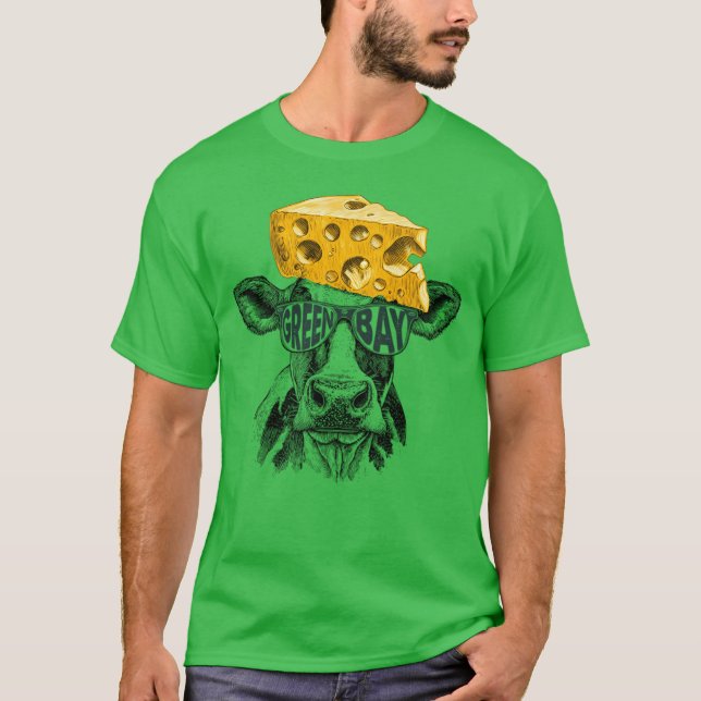 T-shirt Tête de fromage Green Bay Packers Cool Classique f (Devant)