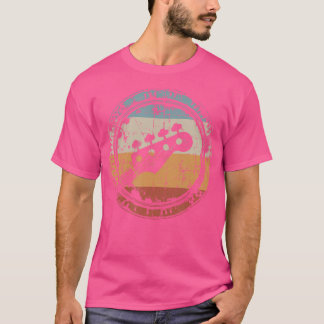 T-shirt Tête de guitare basse pour bassiste et joueur de b