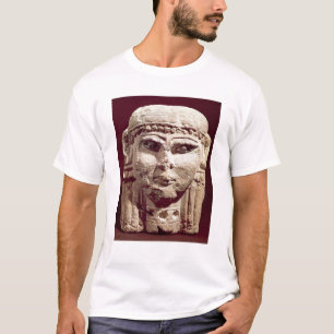 T-shirt Tête de la déesse Ishtar, d'Amman, la Jordanie