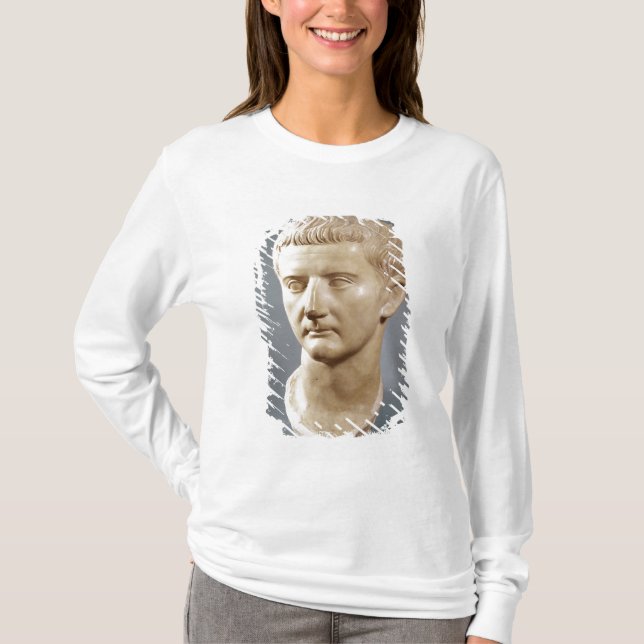 T-shirt Tête de l'empereur Tiberius (Devant)