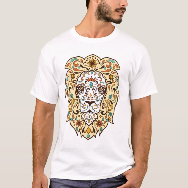 T-shirt Tête de lion (Devant)