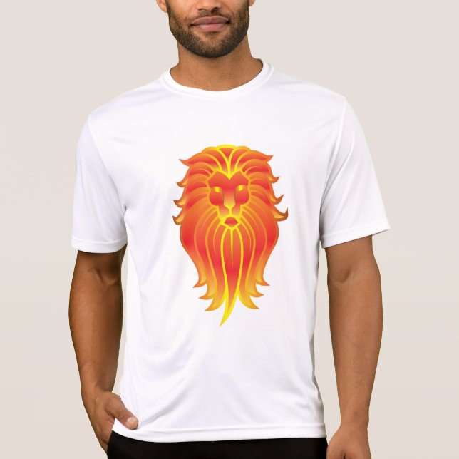 T-shirt tête de lion (Devant)