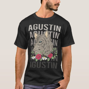 T-shirt Tête de loup - Agustin Nom