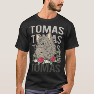 T-shirt Tête de loup - Tomas Nom