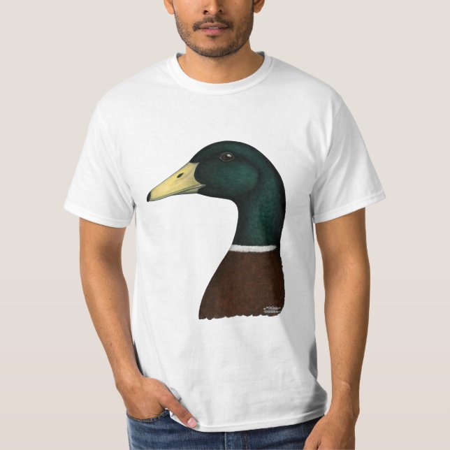 T-shirt Tête de Mallard Drake (Devant)
