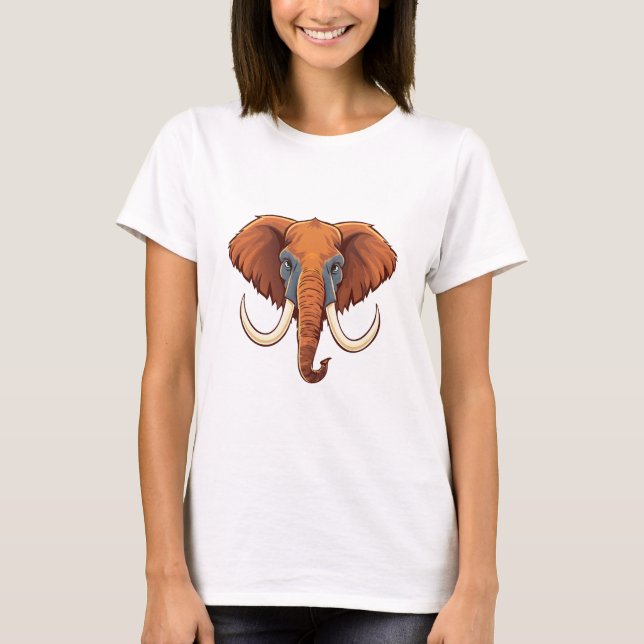 T-shirt Tête de Mammuthus (Devant)
