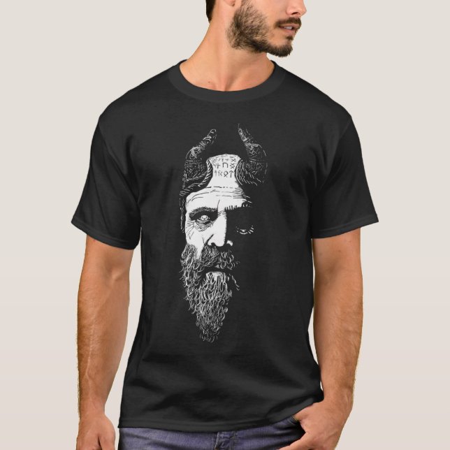 T-shirt Tête de Mimir des Dieux (Devant)