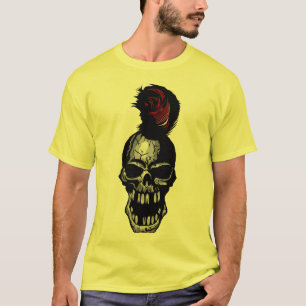 T-shirt tete_de_mort_crane_skull_hipster_punk_pirate_fanta