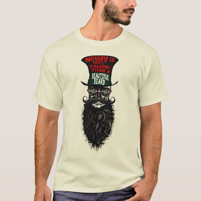 T-shirt tete de mort hipster chapeau crane skull citation  (Devant)