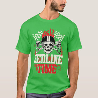 T-shirt Tête de pétrole Caruning Drifting Motorsport Mécan