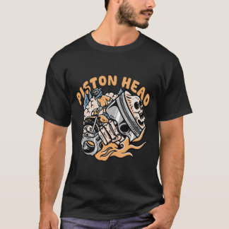 T-shirt Tête de piston