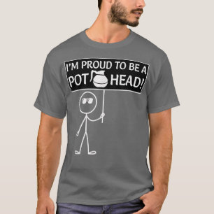 T-shirt Tête de pot de café