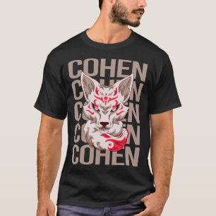 T-shirt Tête de Renard - Nom Cohen