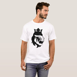 T-shirt Tête de roi lion