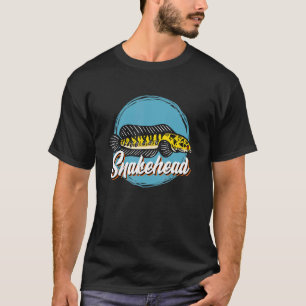 T-shirt Tête de serpent Aquarium Aquariophile Poisson Tête